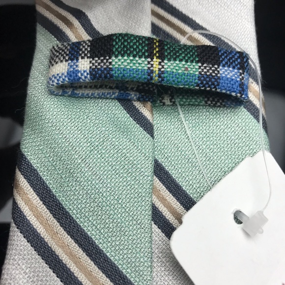 ROBERT GRAHAM, Men's Striped Tie - Picture 3 of 6